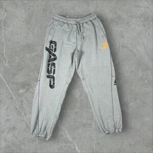 Gasp Gym Bodybuilding Mens Size XL Athletic Workout Grey Jogger Sweat Pants